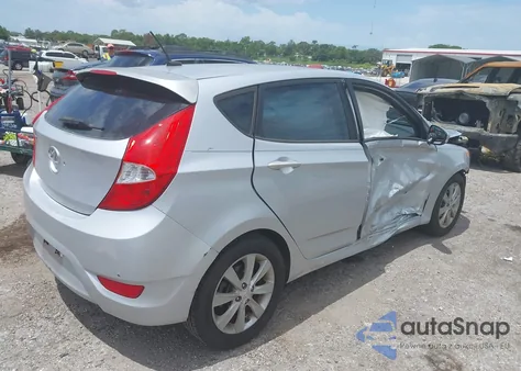 2014 Hyundai Accent Se from USA, damaged, VIN KMHCU5AE4EU160659